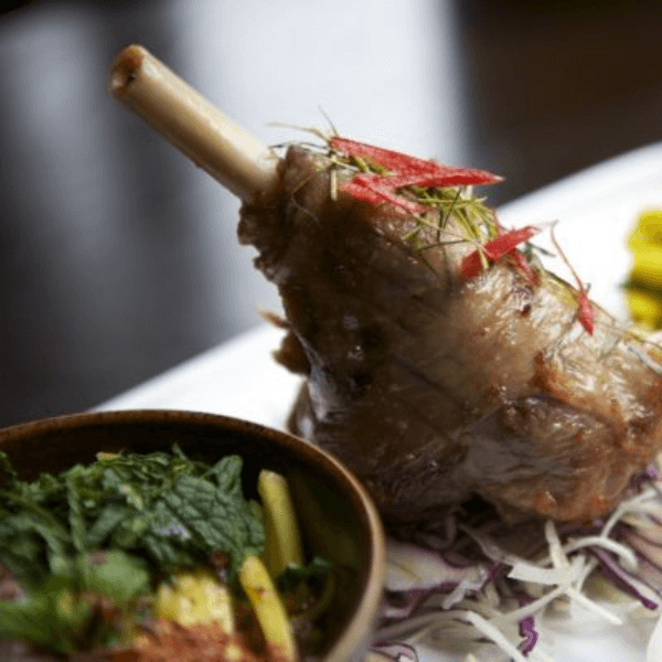 Slow Baked Lamb Shank