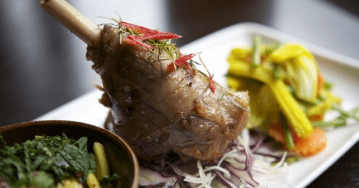 Slow Baked Lamb Shank