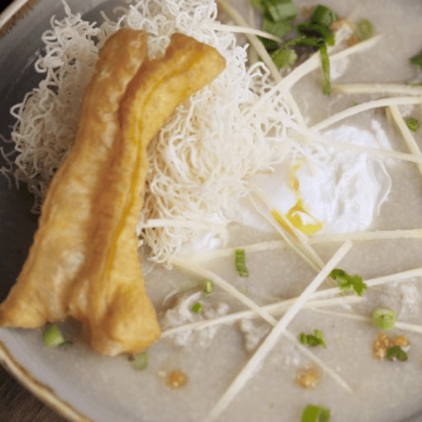 Minced Pork & Prawns Congee